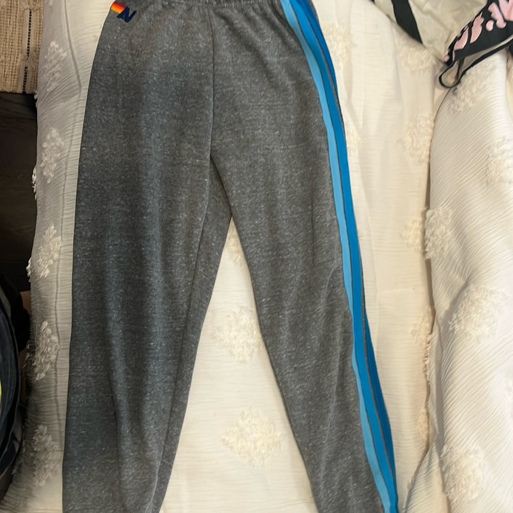 Aviator nation grey sweatpants, worn a few times, looks brand new